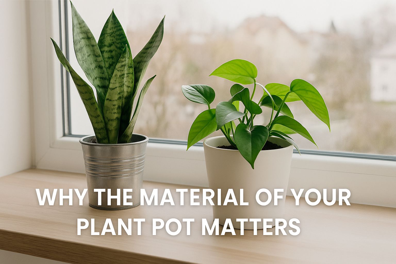 Why the material of your plant pot matters – Urban Plant.